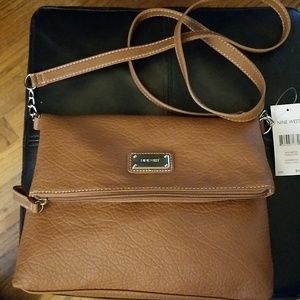 Brown Nine West Crossbody Purse NWT